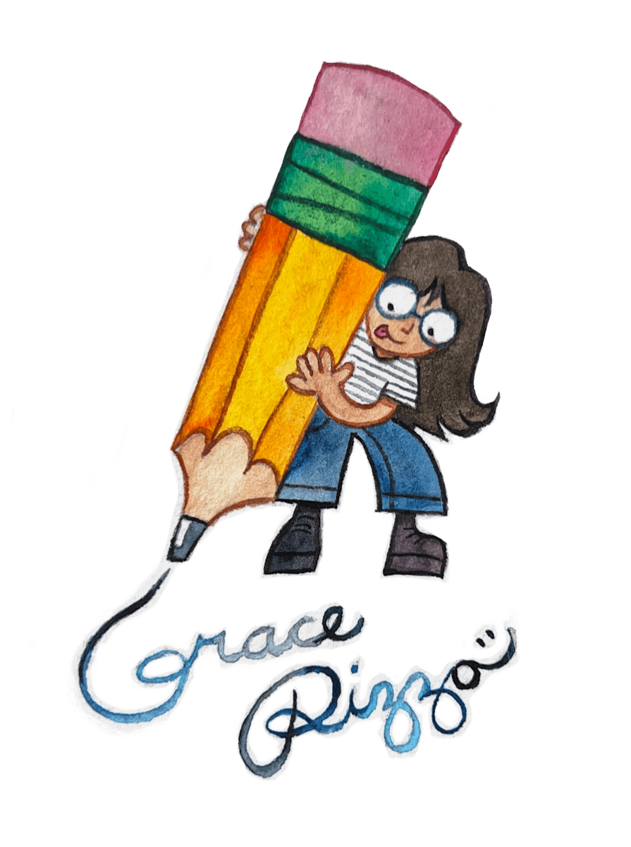 Grace Rizzo logo illustration
